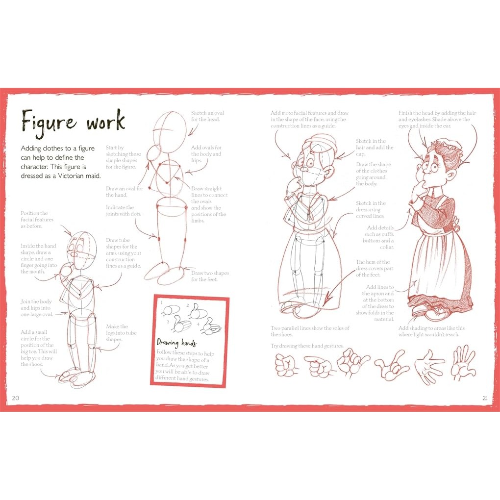 Jual Buku Import HOW TO DRAW CARTOONS | 9781800787674 | Shopee Indonesia