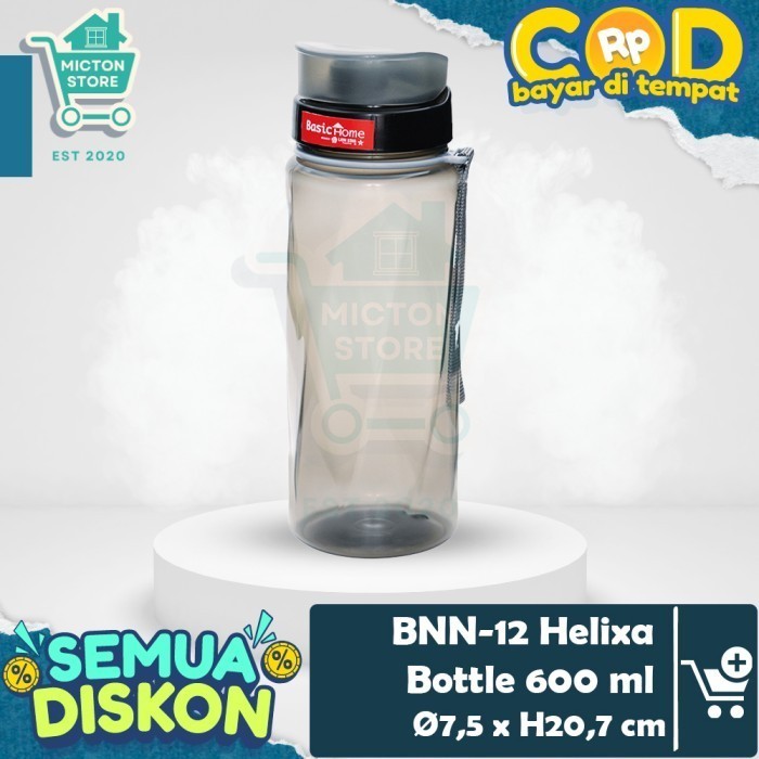 Jual BEZTON Lion Star Basic Home BNN-12 Helixa Bottle 600 ml Botol Air ...