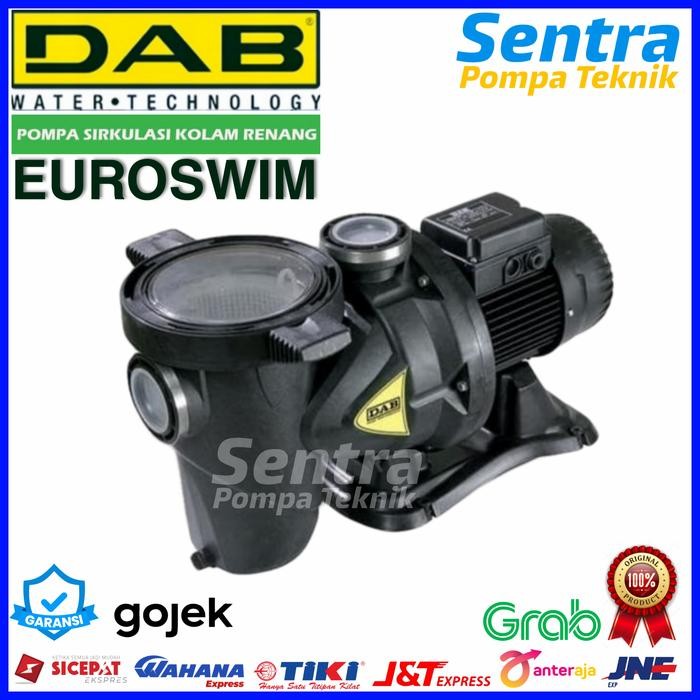 Jual Pompa kolam Renang DAB EUROSWIM 75 3/4Hp 550W Swimming pool pump ...