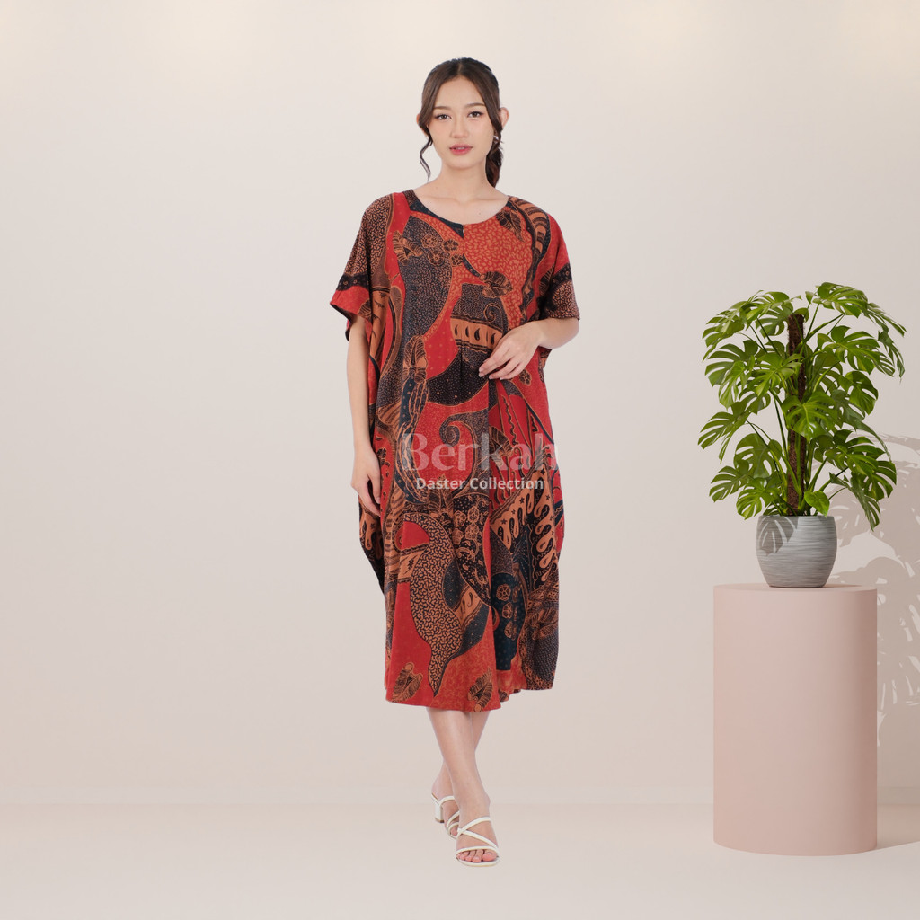 Daster Lowo Batik Rayon Resleting Surya Teja 3