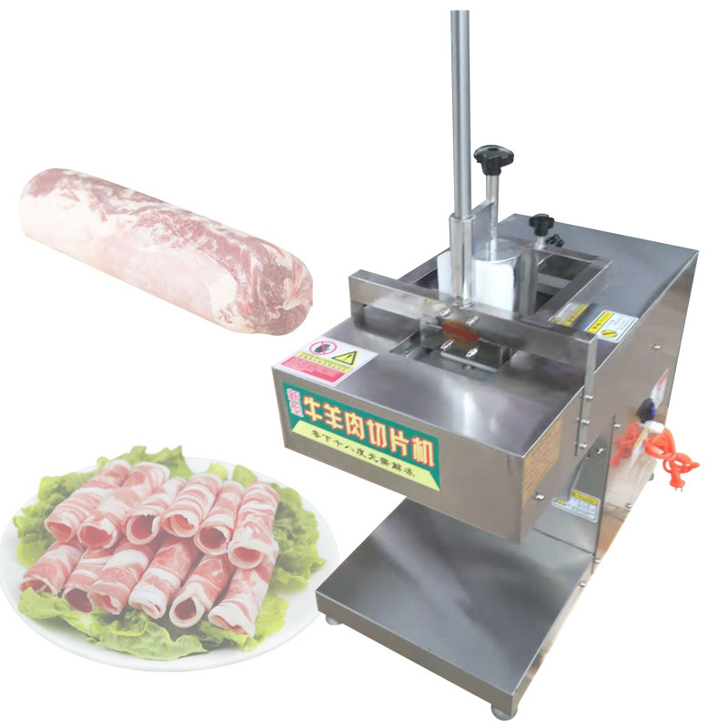 Jual Beef Lamb Slicer Commercial Automatic Meat Flaker Electric Lamb ...