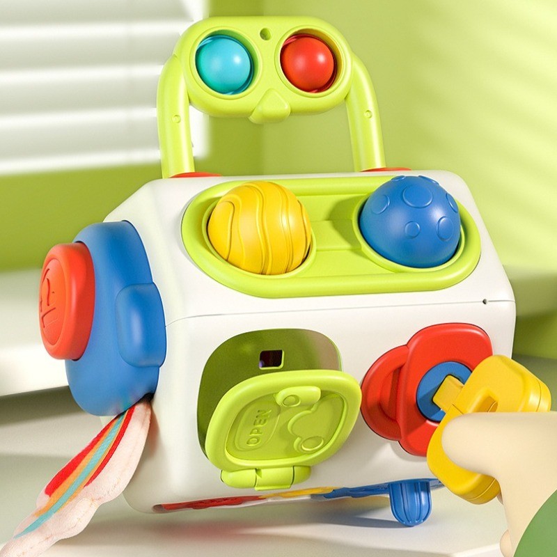 Jual Busy Box Cube Mainan Edukasi Anak Cube Toys Melatih Logika ...