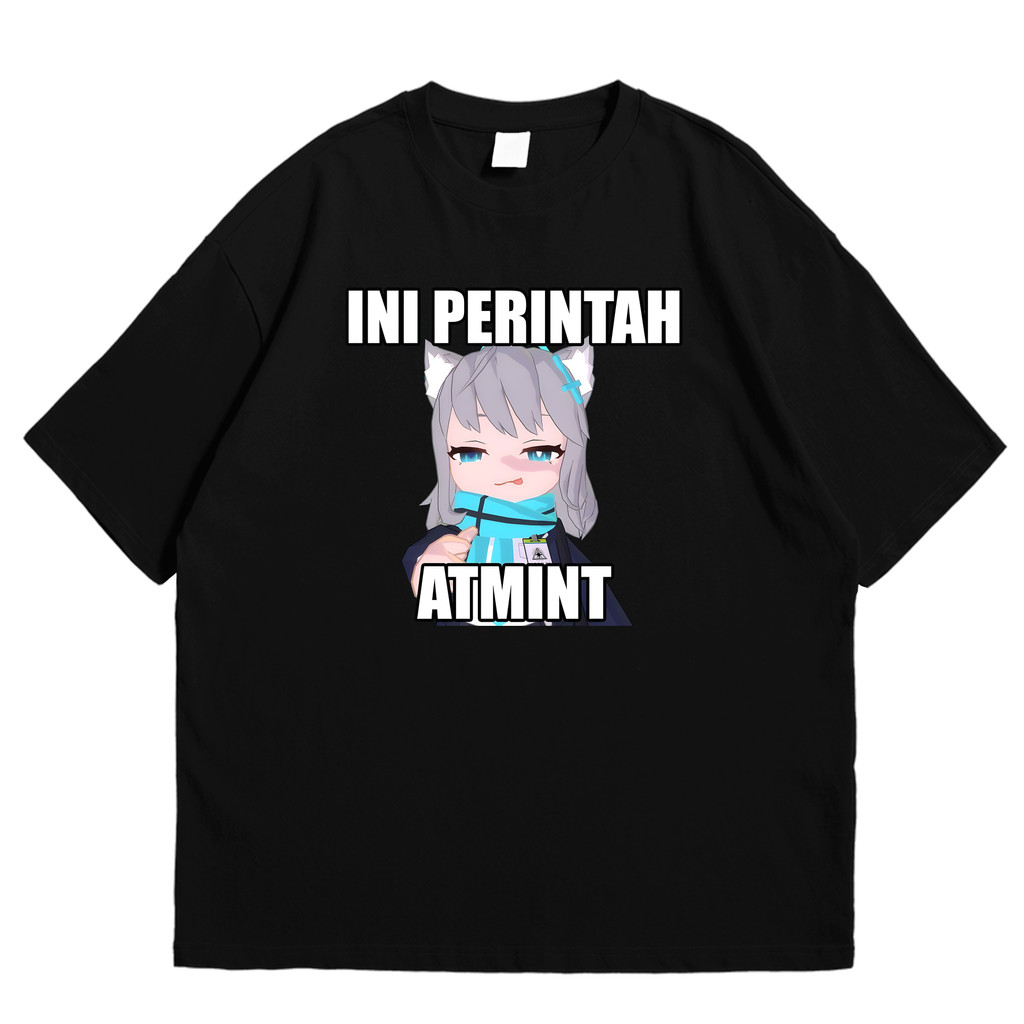 Jual KAOS IDOLAKU - Kaos INI PERINTAH ATMINT | Desain DTF untuk Pria ...