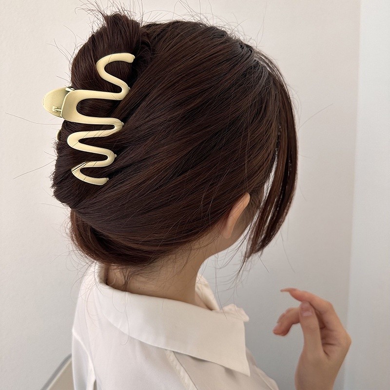 Jual Town Shell - Noodle Metal Korean Hair Claw / Jepitan Rambut Besi ...