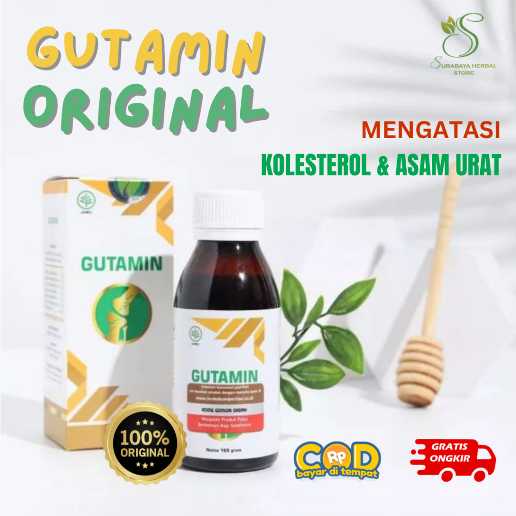 Jual Madu Gutamin Herbal Original Untuk Persendian Nyeri Sendi