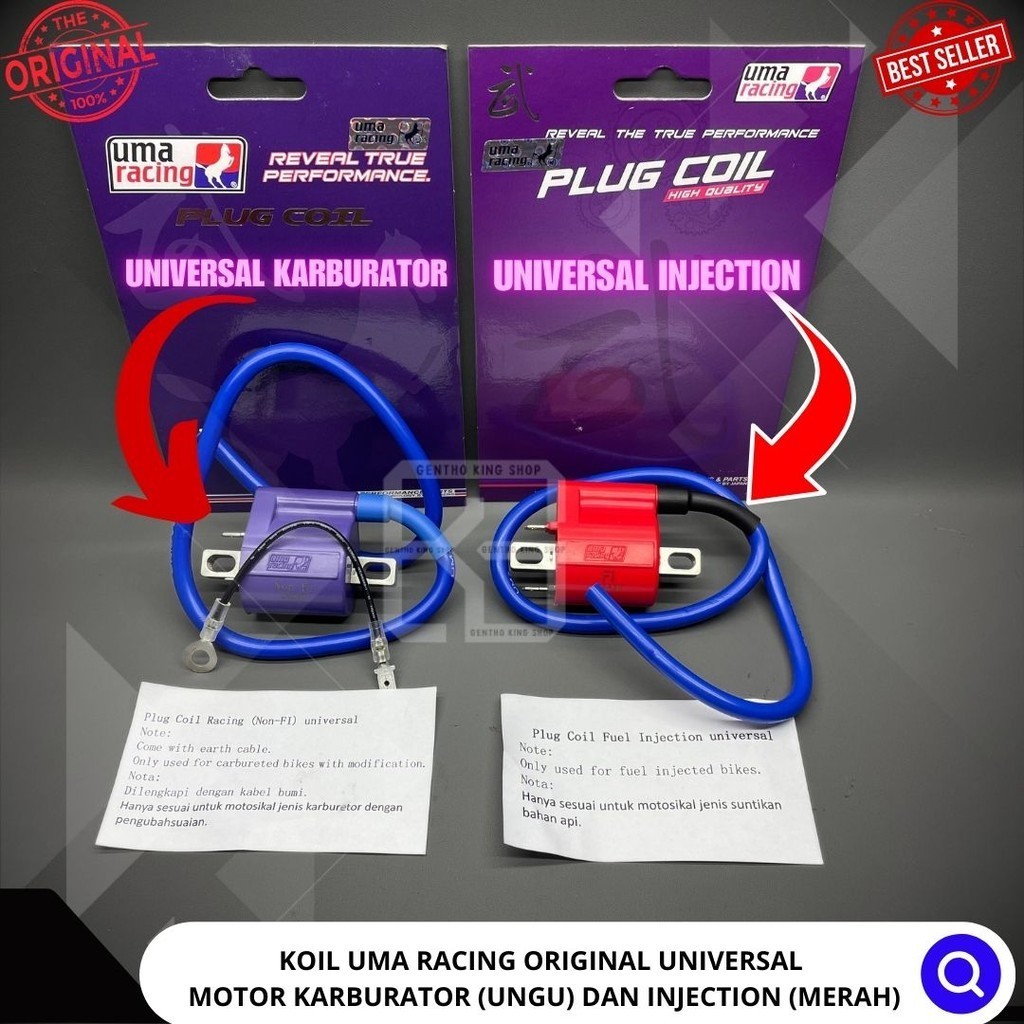 Jual Koil Coil Uma Racing Original Universal Karburator Dan Fi Full Injection Injeksi Shopee