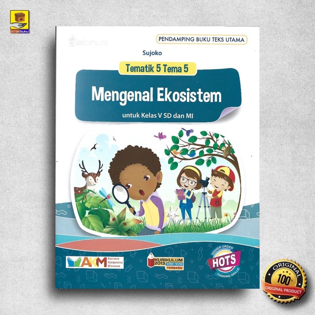 Jual BUKU TEMATIK SD KELAS 5 TEMA 1 2 3 4 5 6 7 8 9 AKM - HOTS PLATINUM ...
