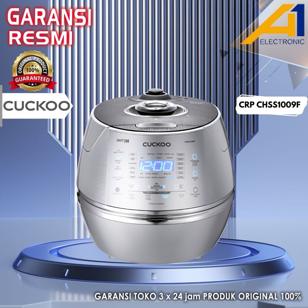 Jual Rice Coocker CUCKOO CRP CHSS1009F / CRPCHSS1009F 1.8 liter ...