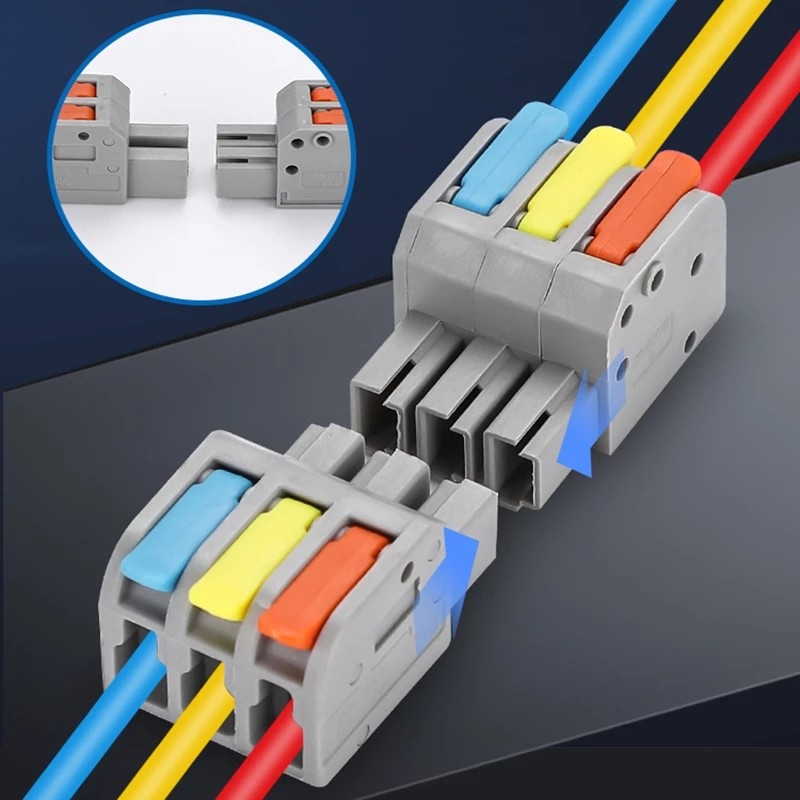 Jual 10PCS Docking Mini Quick Wire Connector Universal Compact ...