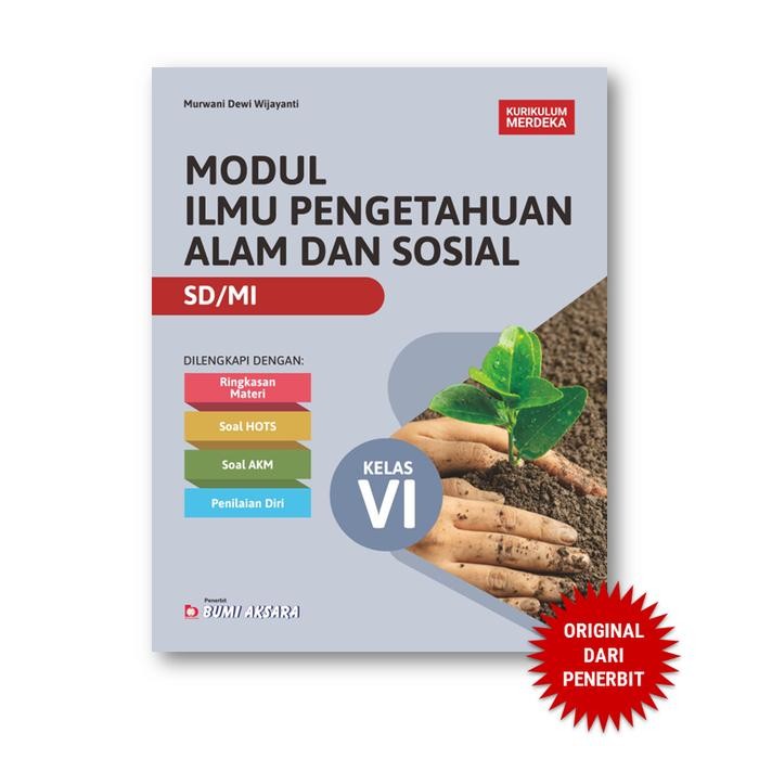Jual BUKU Modul Ilmu Pengetahuan Alam dan Sosial Kelas 6 SD MI ...