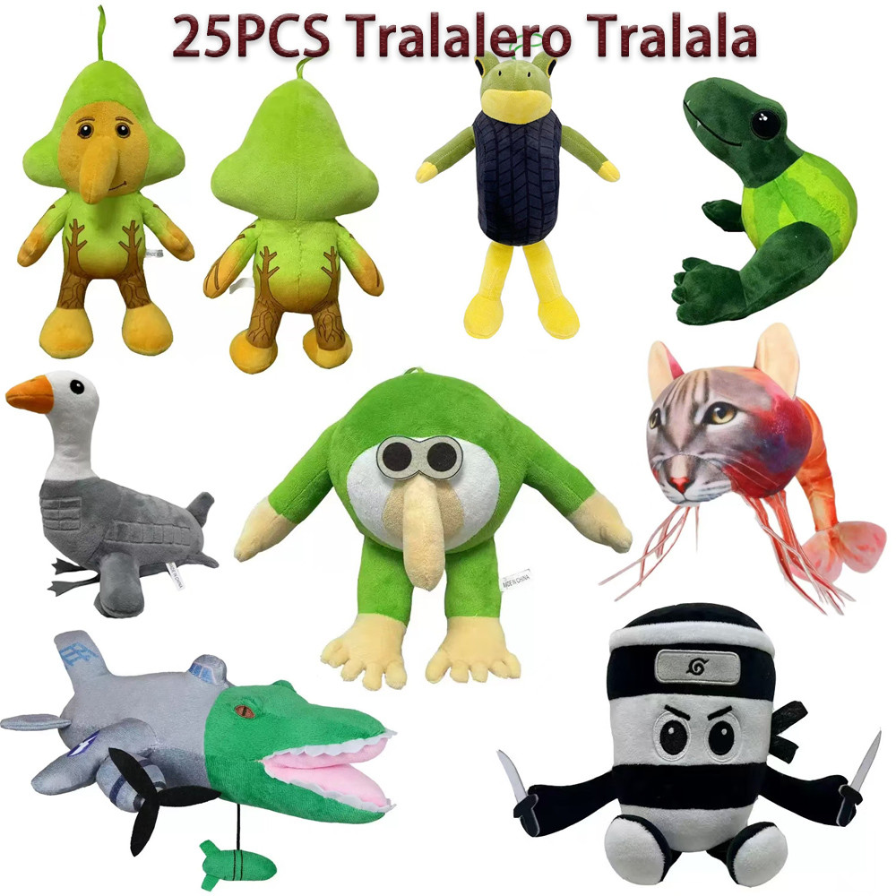 Tralalero Tralala – Figura De Acción Brainrot De Vinilo, 10 Cm, Colorida Y Detallada, Para Decoración O Coleccionables (3+)
