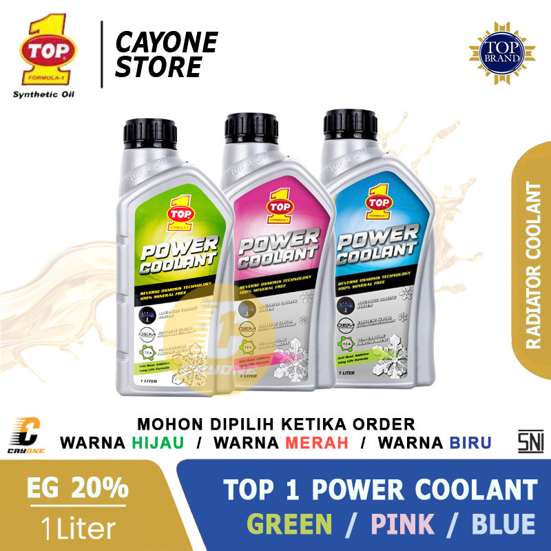 Jual TOP 1 TOP1 Radiator Power Coolant 20% Anti Rust & Corrosion - Air ...
