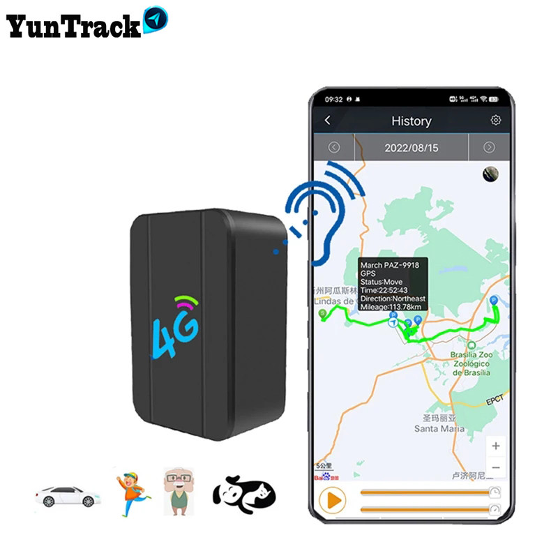 Picture of Jual Mini 4G GPS Tracker Pet Kids Personal Voice Monitor Locator Car ...