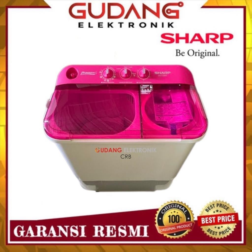 Jual MESIN CUCI 2 TABUNG SHARP EST 75 NT PURE MAGIC SHARP EST-75NT 7 ...