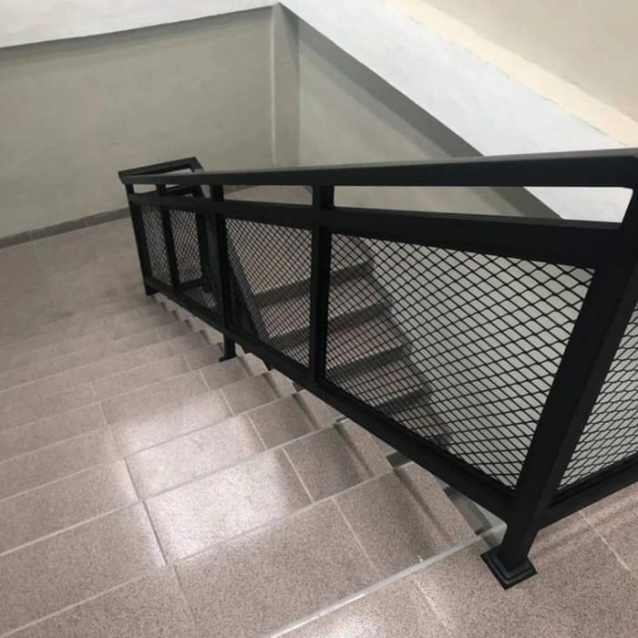 Jual realing tangga expanda peggangan besi moderen | Shopee Indonesia