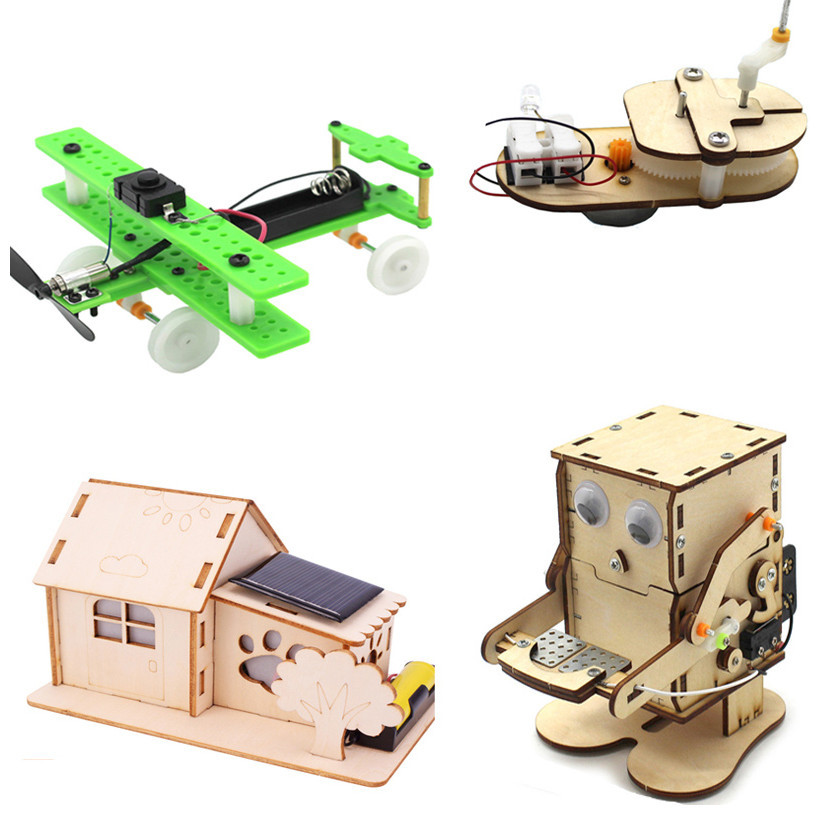 Jual Wind Vane Model Kit Wooden Kids Children Science Direction Speed ...