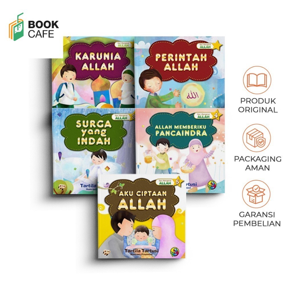 Jual Buku Anak 1 Set Seri Mengenal Allah 5 Buku Shopee Indonesia