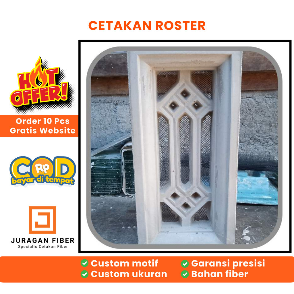 Jual Cetakan roster 20 40 ( RF036 ) | Shopee Indonesia