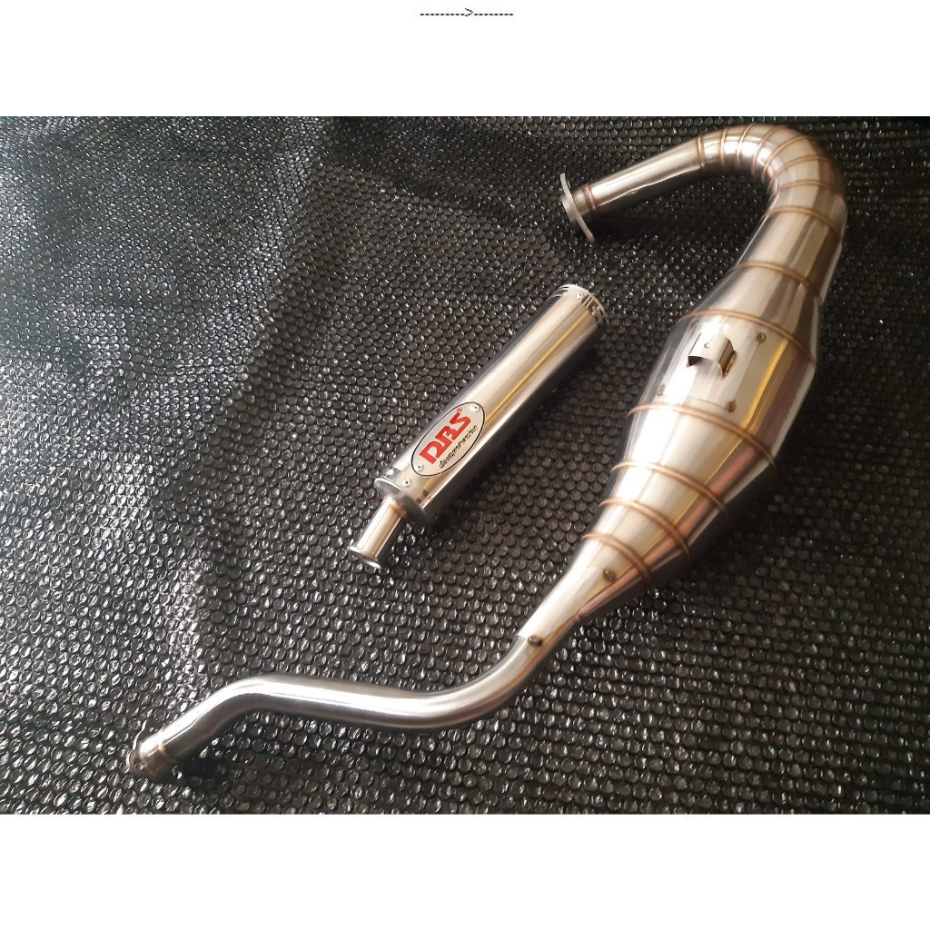 Jual Racing Kawasaki RR150 Kips/ Double R Racing Exhaust/ KRZ ZX150 ...