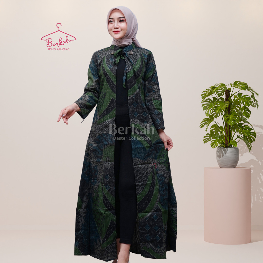 Outer Batik Long Cardigan Surya Teja Lapis