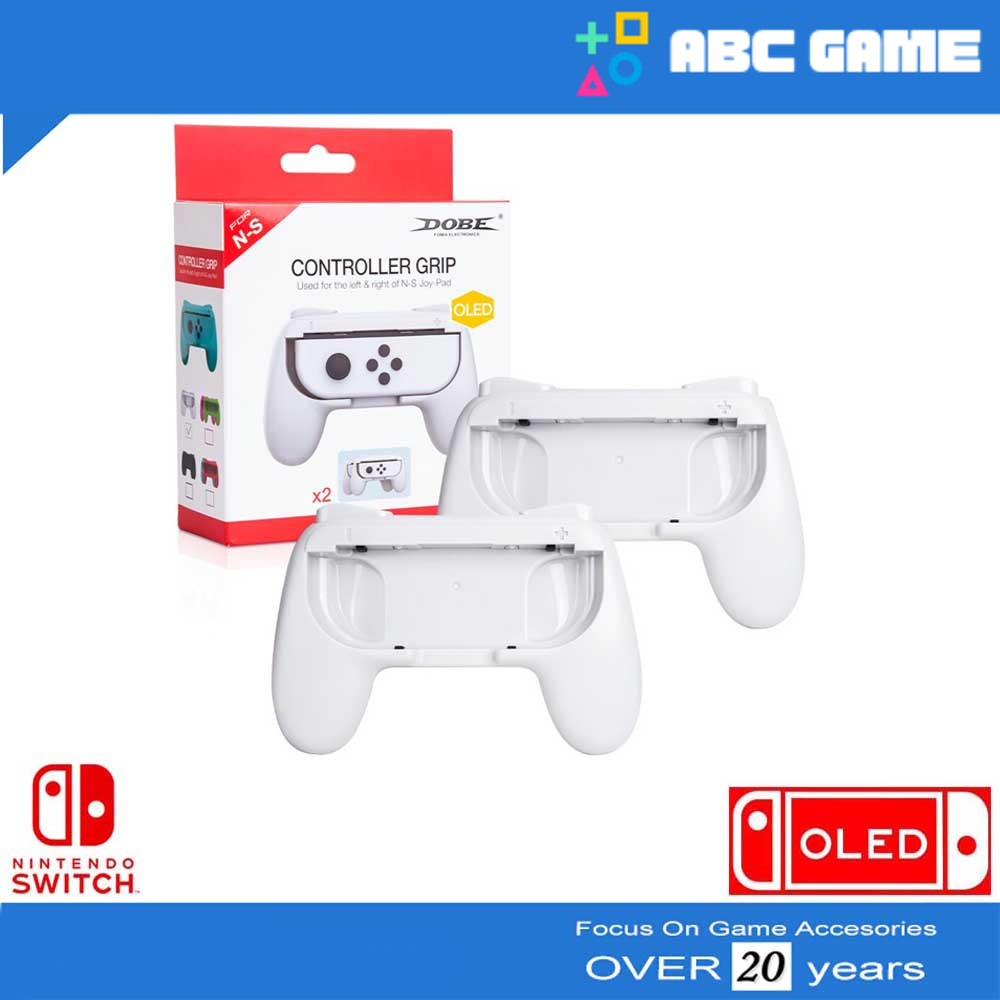 Jual OLED Controller Grip Joy-Con JoyCon Handle 2 Pack Nintendo Switch ...