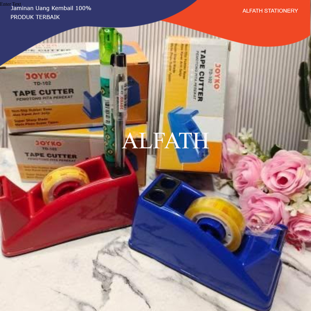 Jual Tape Cutter / Tape Dispenser / Pemotong Pita Perekat Joyko TD-102 ...