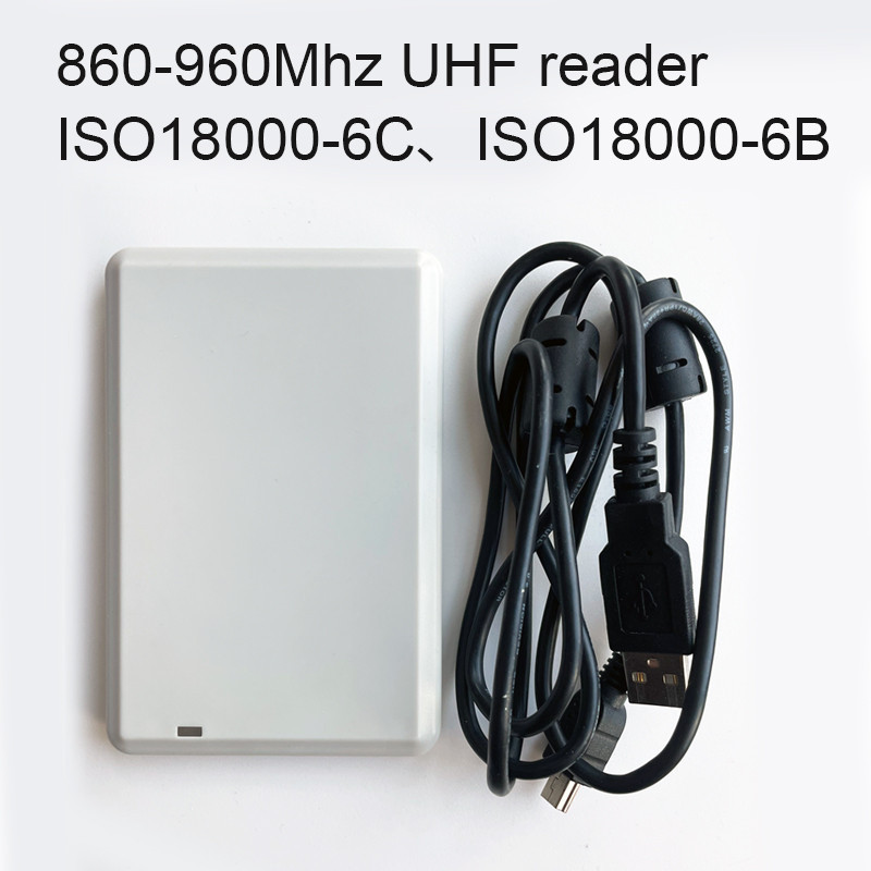 Jual desktop UHF rfid reader writer USB smart card label reader 2dBi ...