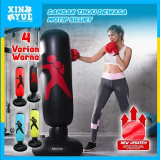 Xin Yue Standing Boxing Inflatable Samsak Tinju Dewasa 100% Original untuk Menghilangkan Stres , Olahraga Fitness & Gym