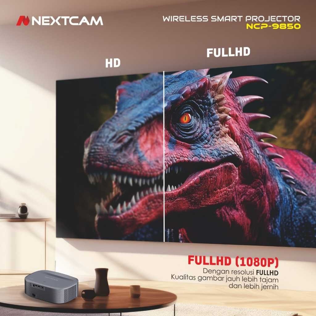 Jual Nextcam Smart Projector Wireless Android Proyektor Full HD ...