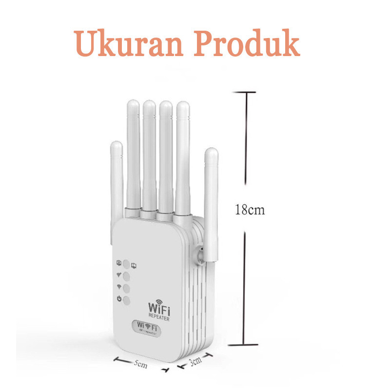 Jual Pengulang Ekstensi Sinyal WIFI 6 Pengulang Antena | Shopee Indonesia