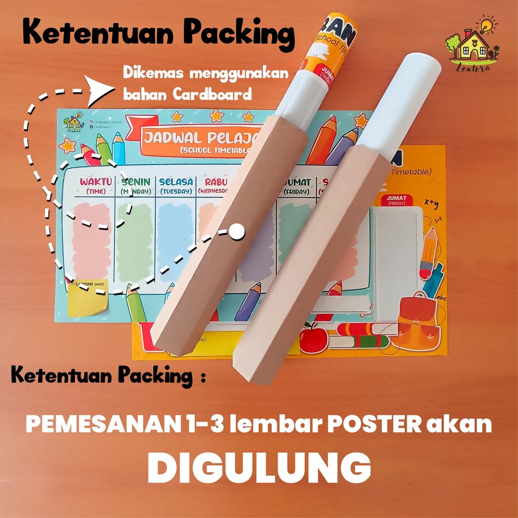 Jual Poster MATEMATIKA Rumus Bangun Datar Ruang Alat Peraga Edukasi ...