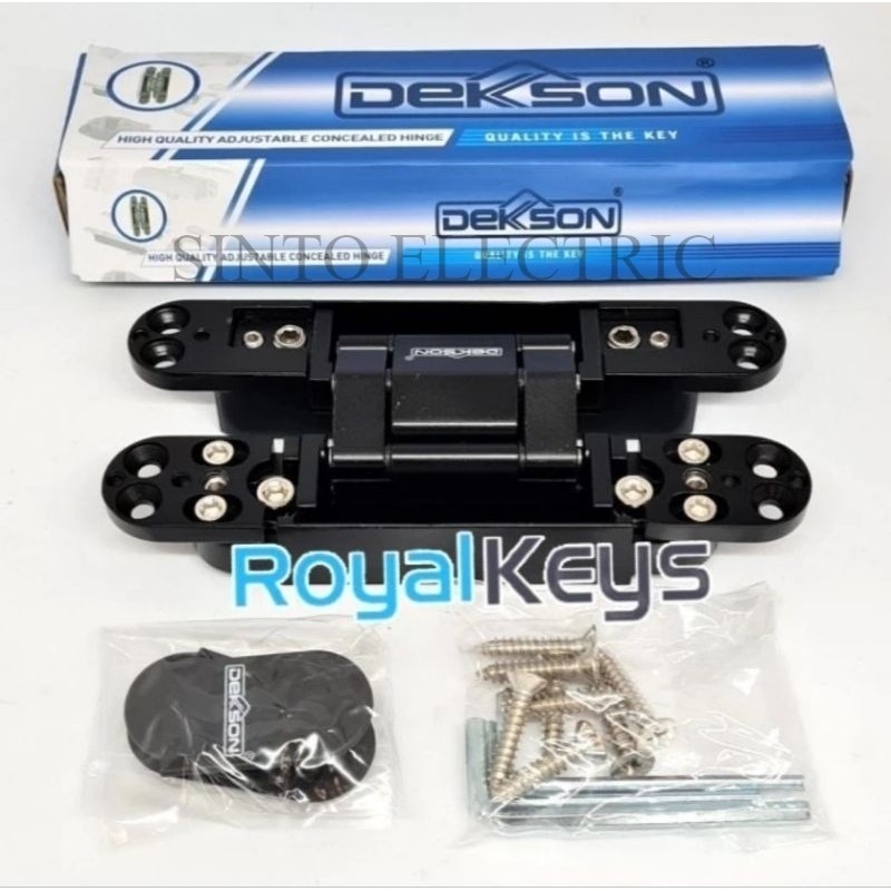 Jual Engsel Tanam Dekson Dekkson D80 D 80 Black Hitam Concealed Hinge ...