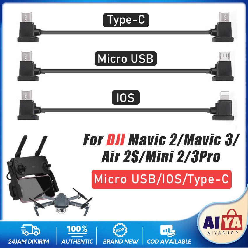 Jual Kabel OTG DJI SERIES mavic Air2 3Pro zoom mini se cable