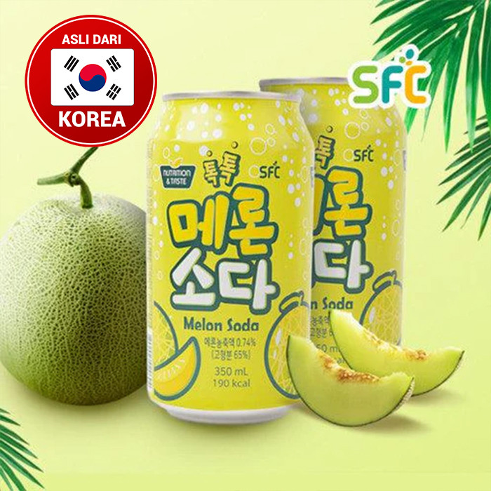 Jual SFC Sparkling Melon - Minuman Rasa Melon Berkarbonasi 350ml 1 Dus ...