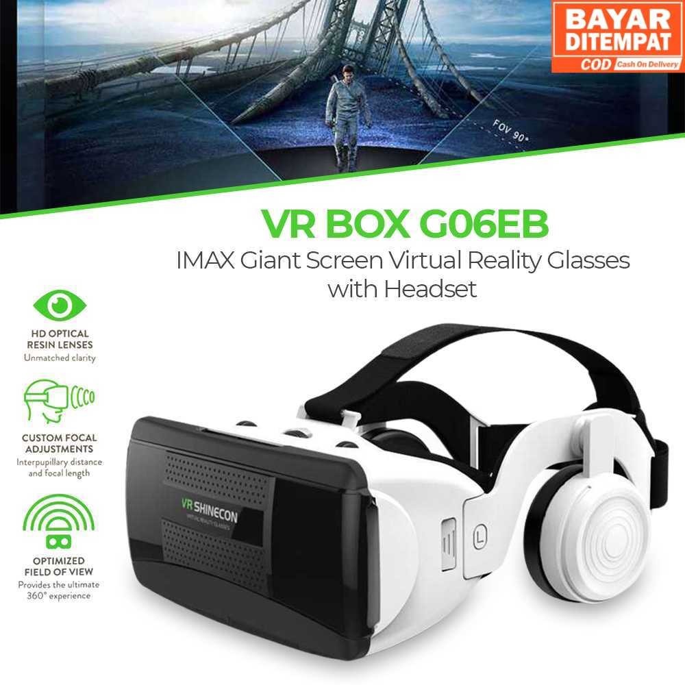 Jual ( COD HNstore20 ) Shinecon VR Box IMAX Giant Screen Virtual ...
