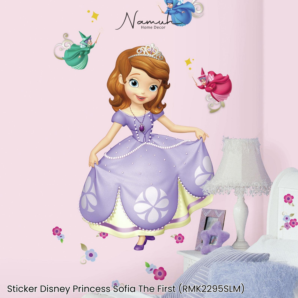 Jual Sticker Disney Princess Sofia The First RMK2295SLM | Shopee Indonesia