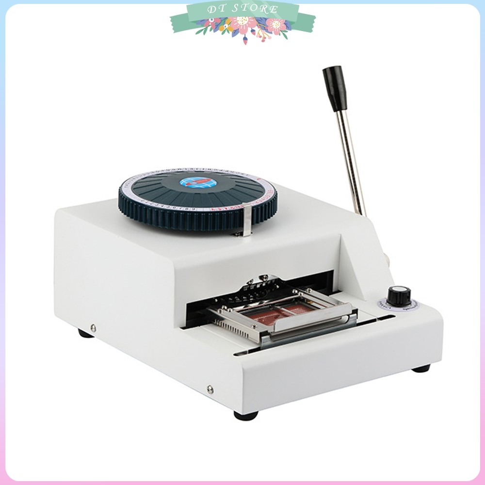 Jual Pvc Card Emboss Machine Manual VIP Card embossing Code Printer ...