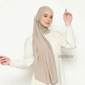 Alawiyahijab Yona Instant TENCEL™ Bamboo Pashmina Oval Antibacterial (Instant Pashmina Curve