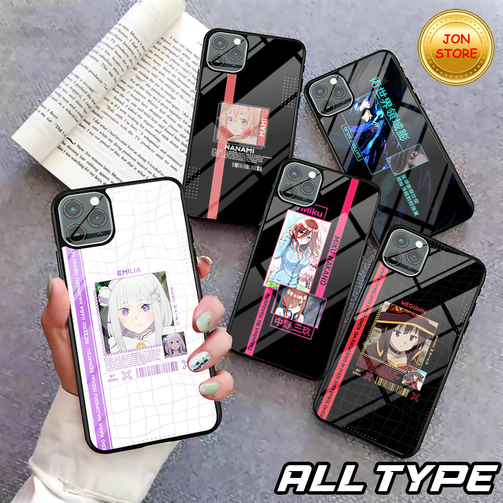 Jual ( JL 38 ) Sofcase Glossy MOTIF ANIME Untuk IPHONE 7 7+ IP 8 8 PLUS ...