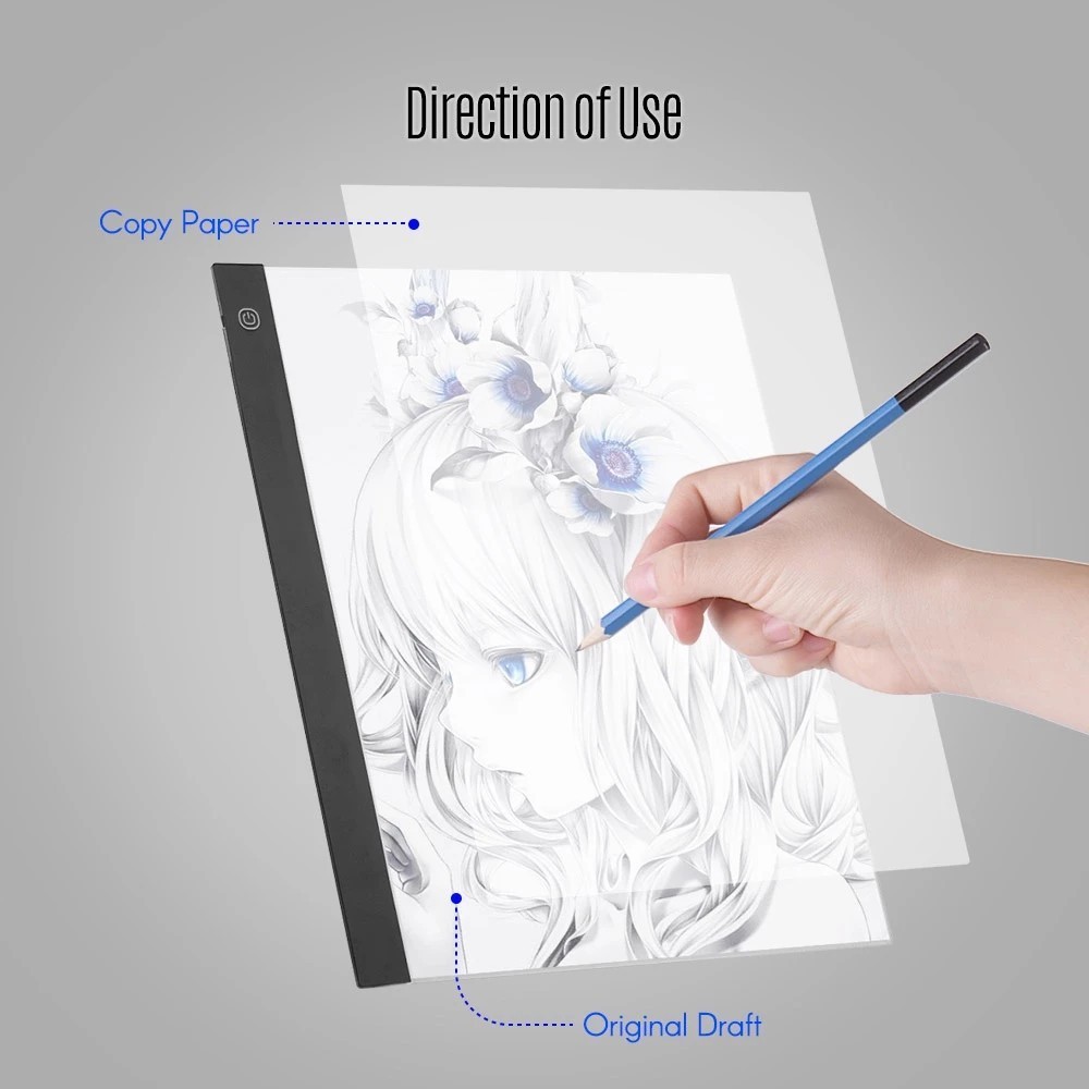 Jual NEW A2/A3/A4/A5 LED Drawing Tablet Tracing Board LED Drawing Pad ...