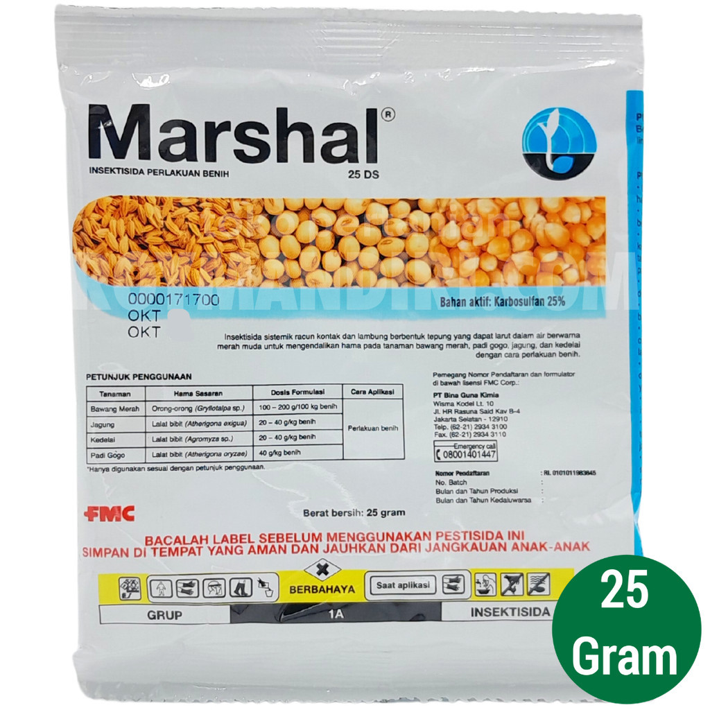 Jual Insektisida Marshal 25DS @25 gram | Shopee Indonesia