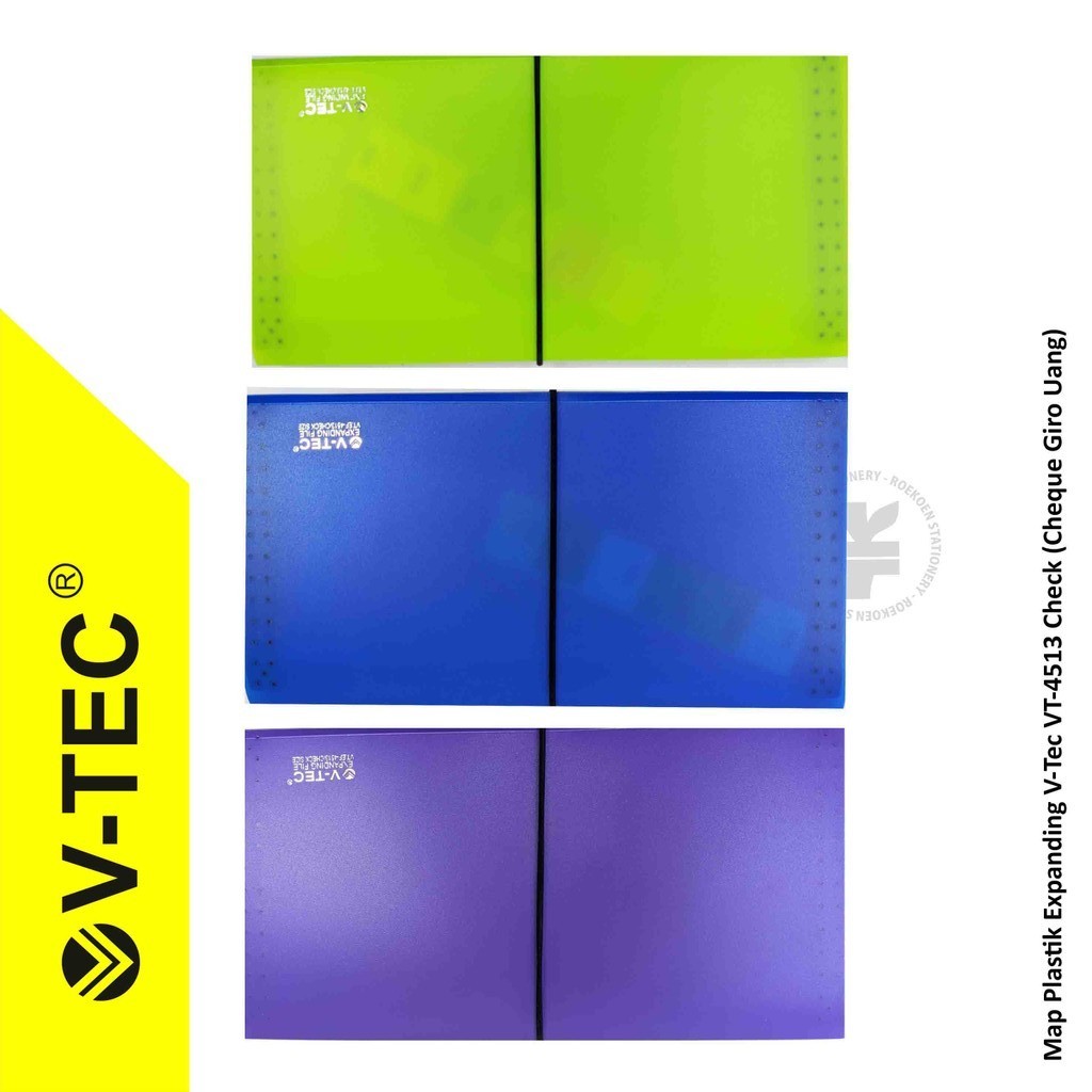 Jual V-TEC Expanding File Cheque Size VT-4513 (Cek/Giro/Kuitansi ...