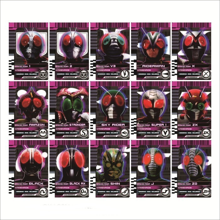 Jual kamen rider decade custom card showa rider | Shopee Indonesia
