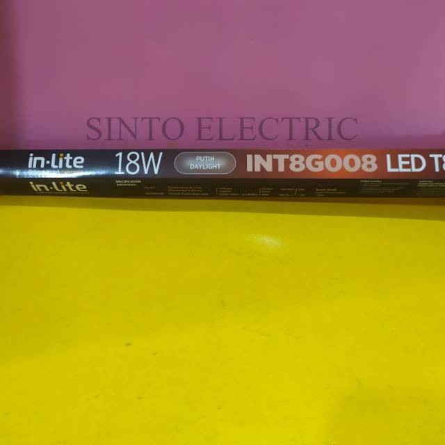 Jual INLITE int8G008 Lampu t8 18W | Shopee Indonesia
