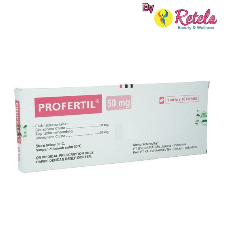 Jual PROFERTIL 50MG 1 STRIP 10 TABLET | Shopee Indonesia