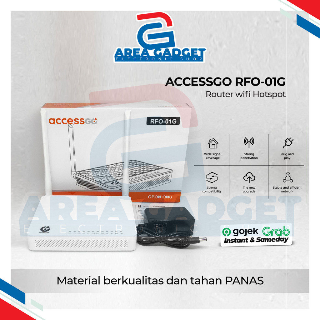 Jual 4G ROUTER WIFI HOTSPOT ACCESSGO RFO-01G ONU GPON 1GE 3FE 1VOIP 2 ...