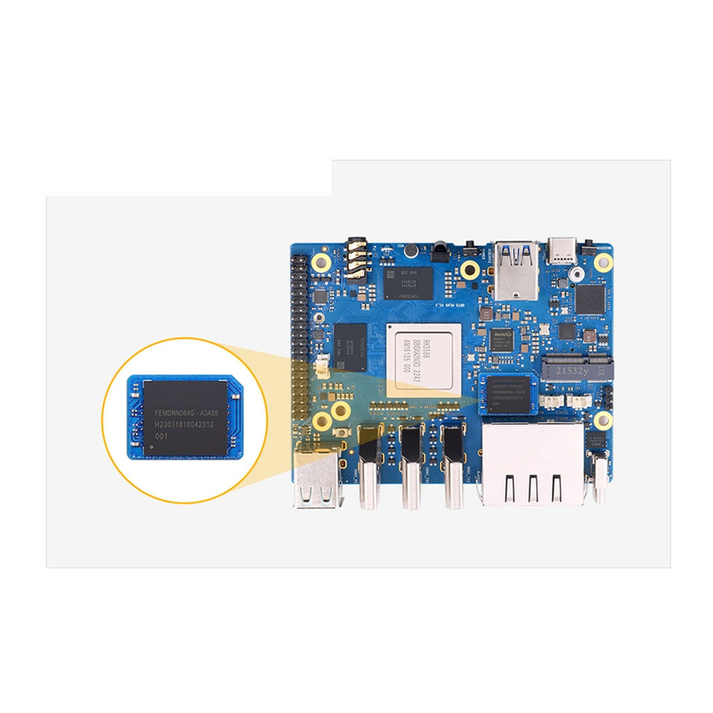 Jual CLCUV 64GB EMMC Module for Orange Pi 5 Pro/5 Plus/5 Max/3B ...