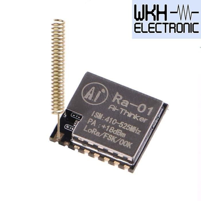 Jual DV83...!!! Modul Telemetry Ra-01 LoRa SX1278 433M Wireless Spread ...