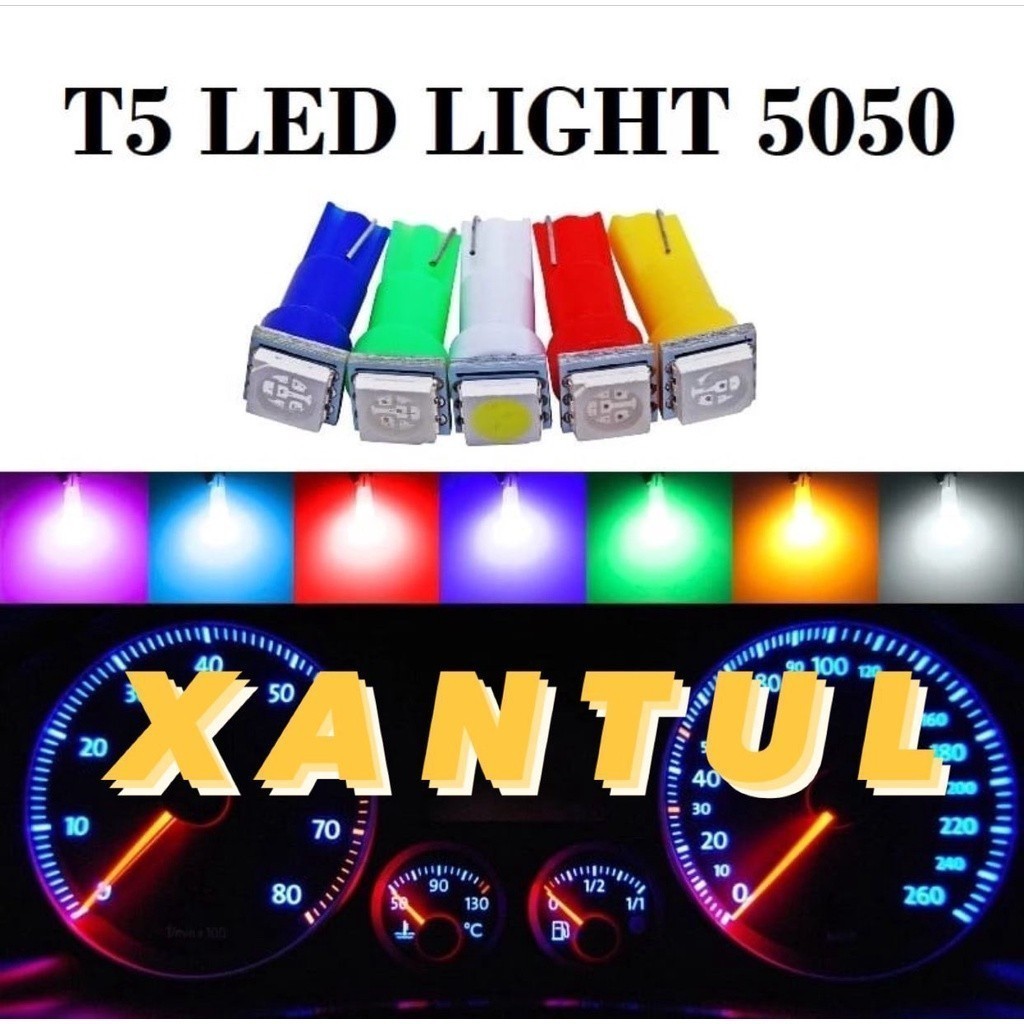 Jual (CSSB) LAMPU LED T5 COB SPEEDOMETER SUPER BRIGHT 5050 LAMPU LED ...