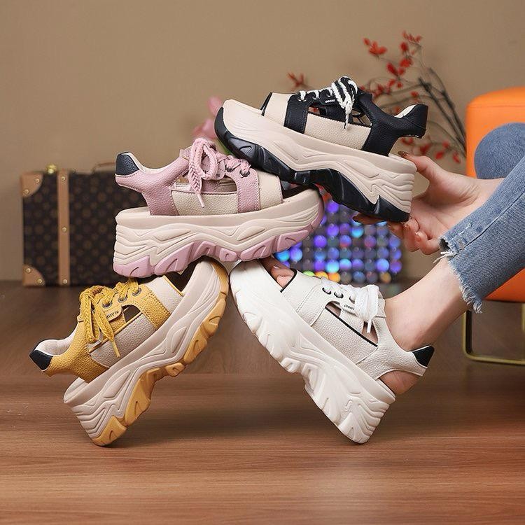 Jual IVEE WEDGES YEROM FASHION KOREA #IV20388 | Shopee Indonesia